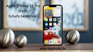 Apple IPhone 13 Pro trotz negativer Schufa und Bonität